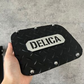 給油口カバー DELICA D5 デリカ 後期 前期 簡単貼り付け