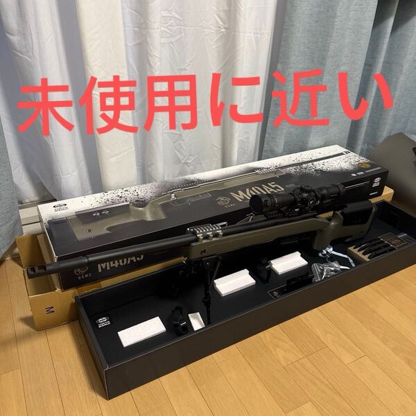 東京マルイ MARUI M40A5 超美品 ボルトアクションエアーライフル 未使用に近い エアガン スナイパー エアガン