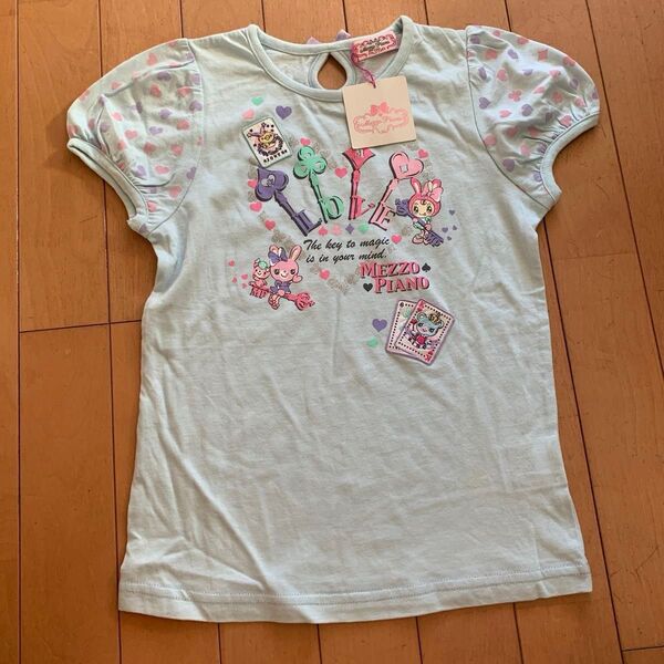 メゾピアノ 半袖Tシャツ 130cm 薄いシミあり
