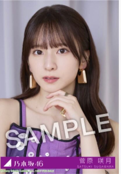 菅原咲月 乃木坂46 Same numbers 乃木坂配信中 27時間限定 CD購入特典 生写真