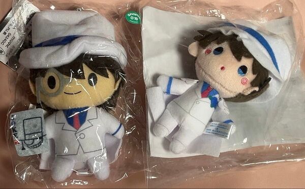 名探偵コナン 怪盗キッド ぬいぐるみキーチェーンマスコット ぽわぽわ SEGA くじ セガ