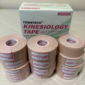 キネシオロジーテープ テーピング トワテック ソフトタイプ 2.5cm 12巻