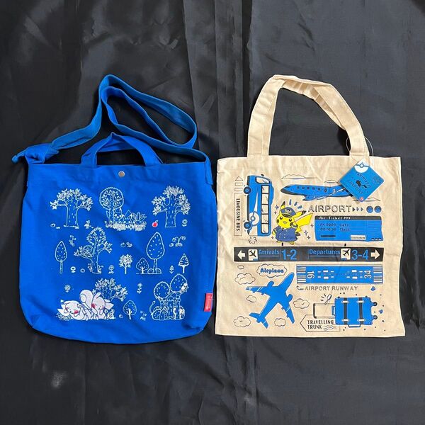 ポケモン ROOTOTE ルートート pikachu forest トートバッグ tabibiyori エコトート ピカチュウ
