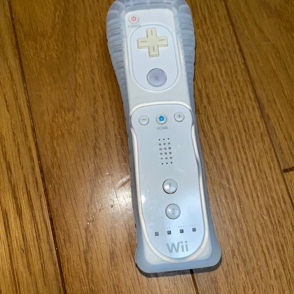 Wiiリモコン シリコンカバー付き ホワイト