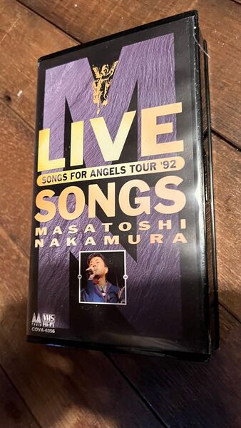 中村雅俊 LIVE SONGS 92 VHS ビデオ
