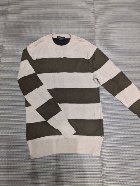 美品 SCOTCH&SODA スコッチアンドソーダ ボーダーニット M