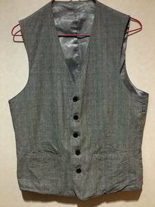  Takeo Kikuchi TAKEO KIKUCHI * the best gilet Glenn check 3