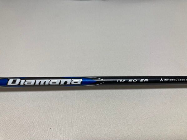 1W DIAMANA 50SR/2025ディアマナ ブルー TM50SR ドライバー テーラーメイドスリーブ/Qi35抜き品