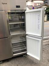 ク217-3　フジマック　冷凍冷蔵庫　2凍2蔵　FR1265F2Ki　単相100V　2017年製　W1200×D800×H1950㎜_画像2