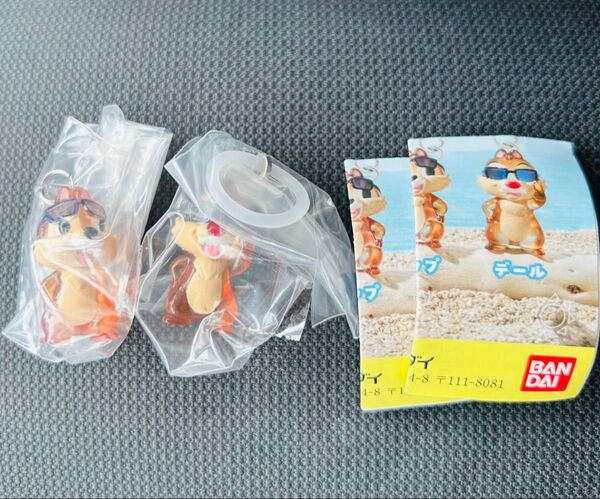 ディズニーキャラクター めじるしアクセサリー SUMMER チップ&デール チップ デール