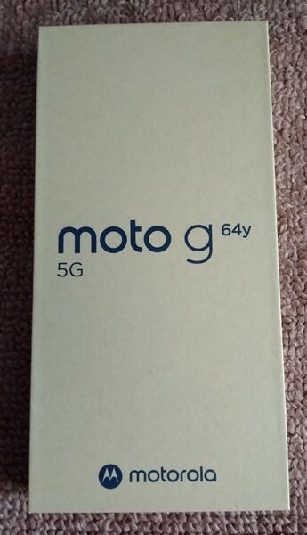 【新品未開封】motorola moto g 64y 5G 新品未開封 シルバーブルー SIMフリー