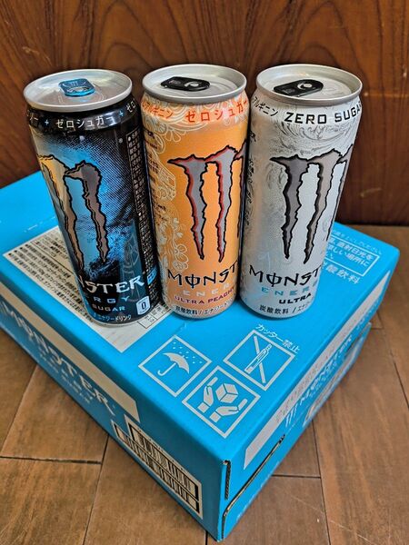 モンスターエナジードリンク 355ml3種飲み比べ(各8本×3種類=計24本)1ケース MONSTER ENERGY No.004