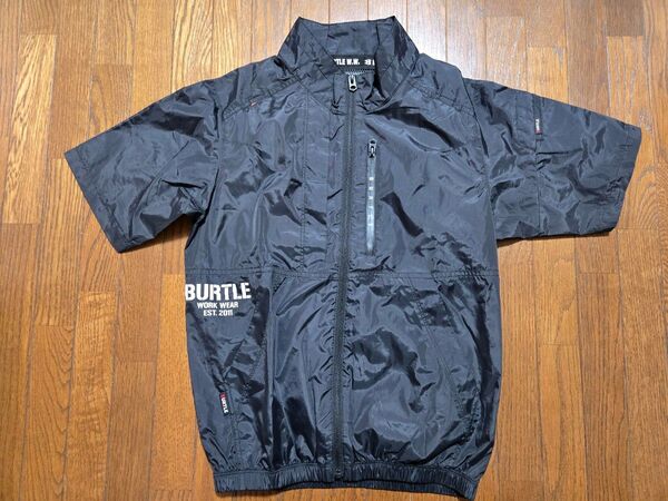 バートル 空調服 AC2016半袖ブルゾン Sサイズ ブラック 中古品 エアークラフト