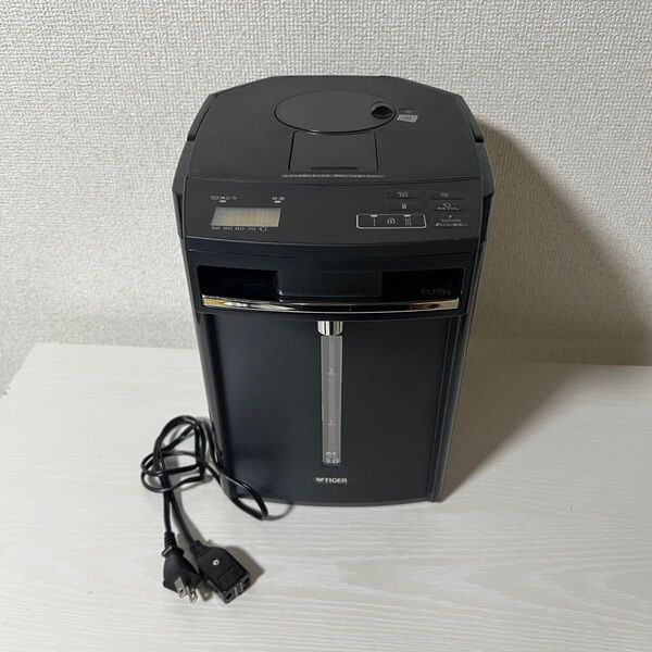 TIGER 電気ポット ブラック とく子さん PIM-G300K