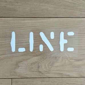 LINE ライン カッティングステッカー