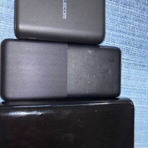ELECOM(エレコム)製他 モバイルバッテリー 3台セット