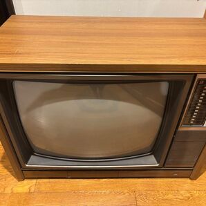 昭和レトロ ブラウン管テレビ カラー / 1978年製 ナショナル TH26-Z6 Pana Color / 現状品 ブラウン管