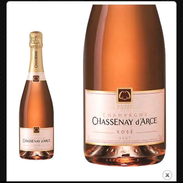 【シャスネ・ダルス】キュヴェ・ロゼ・ブリュット Chassenayd'Arce CHASSENAYD'ARCEROSE 750ml