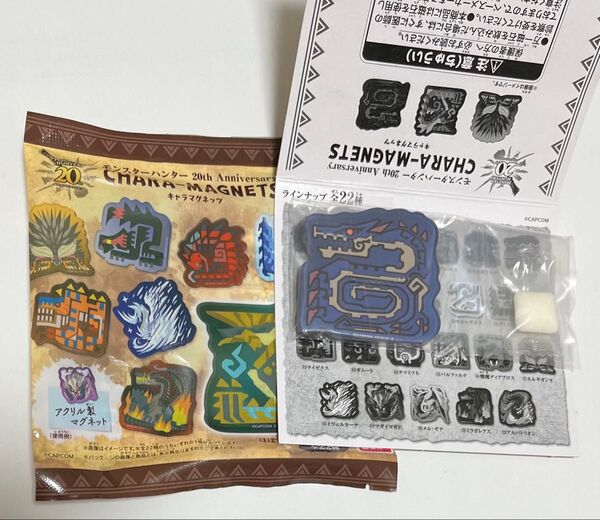 モンスターハンター 20th Anniversary キャラマグネッツ 6 ラギアクルス 未開封 アクリル製マグネット モンハン