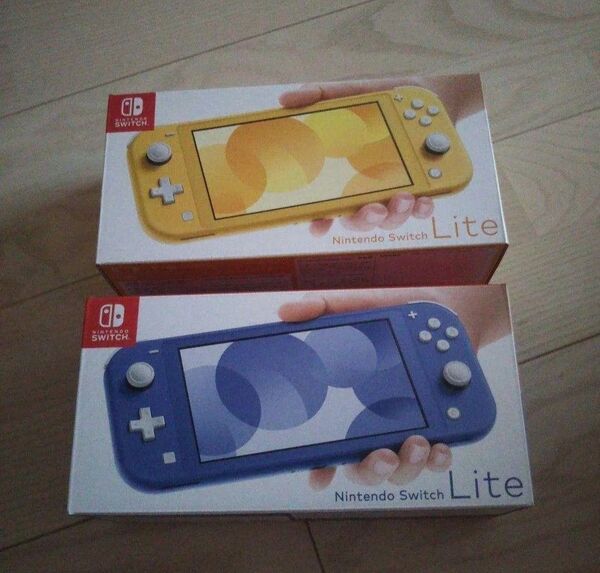 Nintendo Switch Lite 本体 イエロー ブルー 店舗印なし 新品未開封