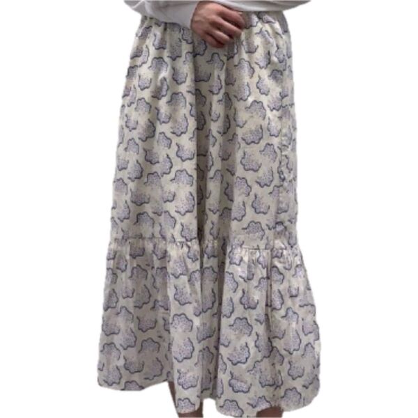 UNIQLO アナスティアードロングスカート タグ付きM 新品 ANNA SUI 花柄