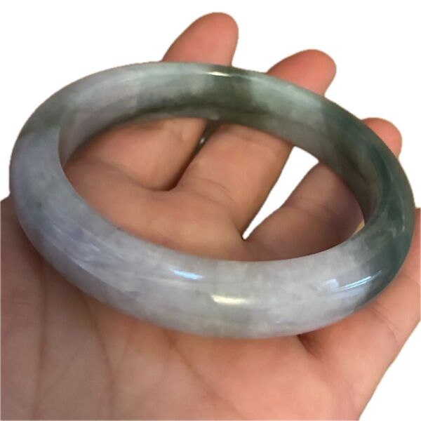 ミャンマー バングル 翡翠 腕輪 ブレスレット天然石 56mm 未使用