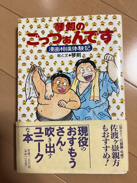 琴剣の こっつぁんです 漫画相撲体験記