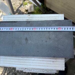 350×150×18mm アンビル 金床 鉄板 鋼材 打刻