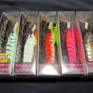 メガバス タコーレ シェイク 90 5個セット 新品⑩ Megabass 船タコ エギタコ タコ 蛸 マダコ タコエギ 真蛸 餌木