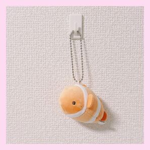 美品 名古屋港水族館 クマノミ マスコットキーホルダー キーチェーン