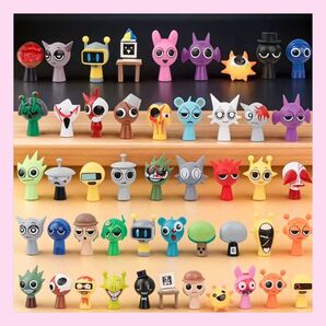 スプランキー フィギュア マスコット 48個セット Sprunki