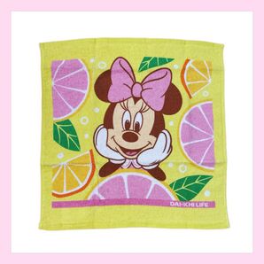 新品 ハンドタオル ディズニー ミニーちゃん