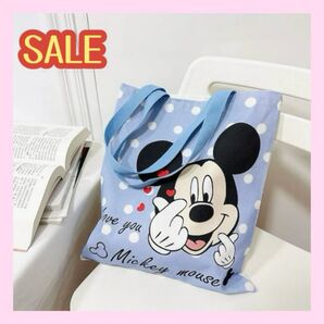 ディズニー ミニトートバッグ ミッキー A4