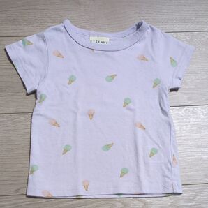 80cm 半袖 Tシャツ アイスクリーム 女の子