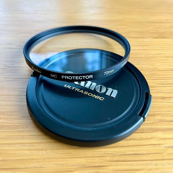 Kenko MC PROTECTOR 72mm ケンコー フィルター プロテクター キャノン レンズキャップ
