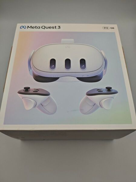 新品同様 Meta Quest 3 512GB メタクエスト3 MR ヘッドマウントディスプレイ 送料無料 即購入可