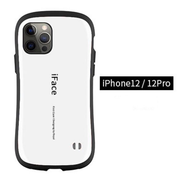 白 箱付き iPhone 12/12pro 対応 新品 iFace アイフェイス ケース 在庫処分