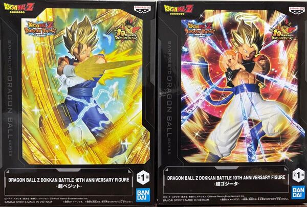 DRAGON BALL Z DOKKAN BATTLE 10TH ANNIVERSARY FIGURE-超ゴジータ-ベジット