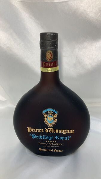 〈未開栓〉 古酒 プリンス ド アルマニャック ブランデー 700ml 40%
