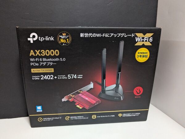 TP-Link Archer TX3000E AX3000 Wi-Fi6 Bluetooth PCIe アダプター