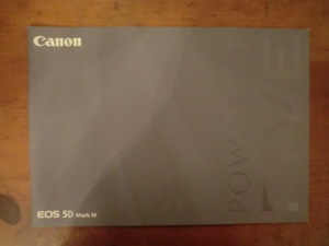 カタログ　キャノン　Canon　EOS　5D　MarkⅣ