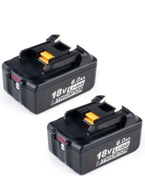 【2個セット】保証有 マキタ18V バッテリー互換 BL1860B対応 6.0Ah 1850 1860 PSE認証済
