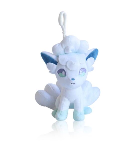 ポケモン アローラロコン ぬいぐるみ キーリング キーホルダー 韓国限定