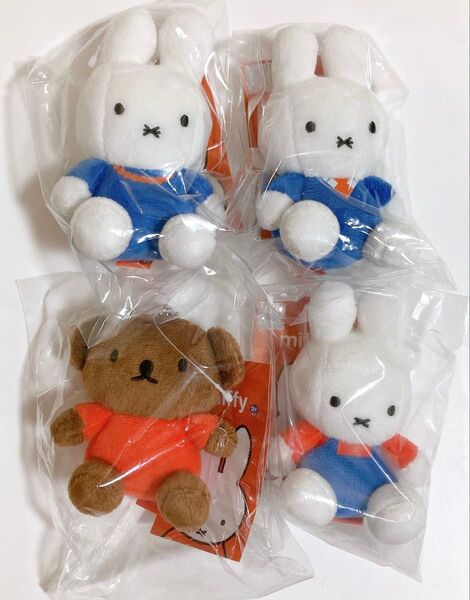 ミッフィーファミリー MIFFY ぬいぐるみ キーホルダー チャーム 韓国限定