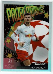 2019-20 Topps Finest UEFA Champions League Timo Werner Prized Footballers