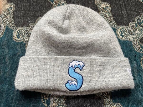20FW Supreme New Era S Logo Beanie ビーニー ニット帽