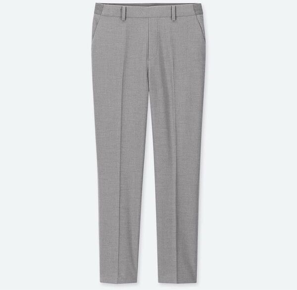 UNIQLO ユニクロ EZYアンクルパンツ L グレー