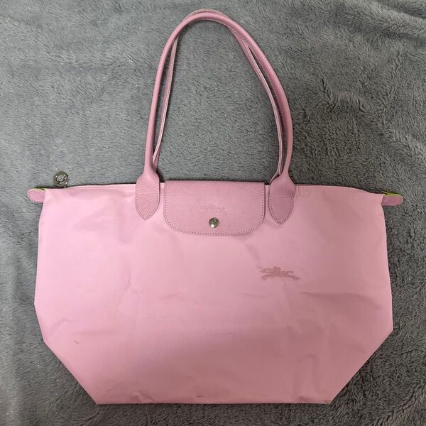 ロンシャン ル プリアージュ グリーン L ショルダーバッグ LONGCHAMP