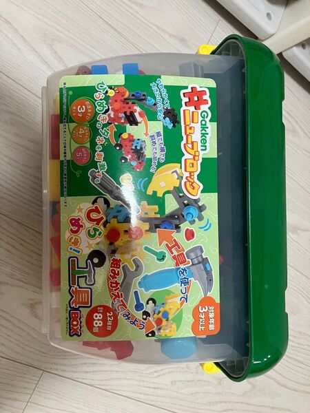 学研_Gakkenニューブロック ひらめき! 工具BOX 知育