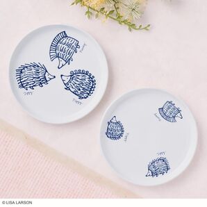 cookpad plus クックパッドプラス 2025年 春号 【付録】 リサ・ラーソン 磁器のお皿 豪華2枚セット
